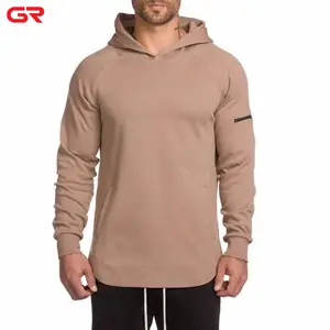 New Style Custom Fashion Fitness Running Sport Gym Hoodie Boy Plain Thick Fleece Casual Street Pullover Men's Hoodie for Leisure