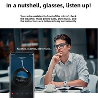 Nouvelles lunettes intelligentes IA W611 multifonctions : appels vocaux, caméra, reconnaissance d'objets, traduction en temps réel pour la musique