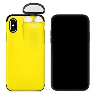 Custodia 2 in 1 per <span class=keywords><strong>iPhone</strong></span> 11 Pro Max X <span class=keywords><strong>XR</strong></span> con Supporto per Auricolari Air-Pods - Product Image 1