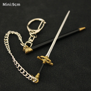 Vente en gros de nouveaux produits de haute qualité, mini épée en métal de 9 cm, <span class=keywords><strong>porte</strong></span>-clés, jeu des trônes - Product Image 2