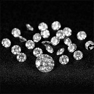 SICGEM Moissanite Sintetica Creato in Laboratorio, Taglio Brillante, Gemme Sciolte Melee, Colore D, Effetto Gioco di Luce/Fuoco, Misure da 0.7mm a 2.9mm per Gioielleria - Product Image 3
