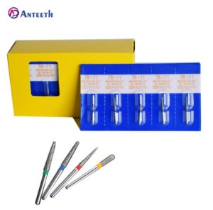 Denti stomatologia originale forte forza di taglio dentale in acciaio diamante lucidatura frese chirurgiche ad alta velocità frese dentali - Product Image 3