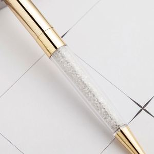 Big Diamond Rotating Metal Ballpoint Pen Custom Logo Printed Crystal Pen Corporate Activity Business <b>Gift</b> Promotional <b>Stationery</b> - Product Image 2
