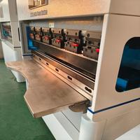 Prensa Plegadora CNC Eléctrica de 70T y 1250mm con Doble Servo y Regla Trasera CNC para Plegado de Chapa Metálica