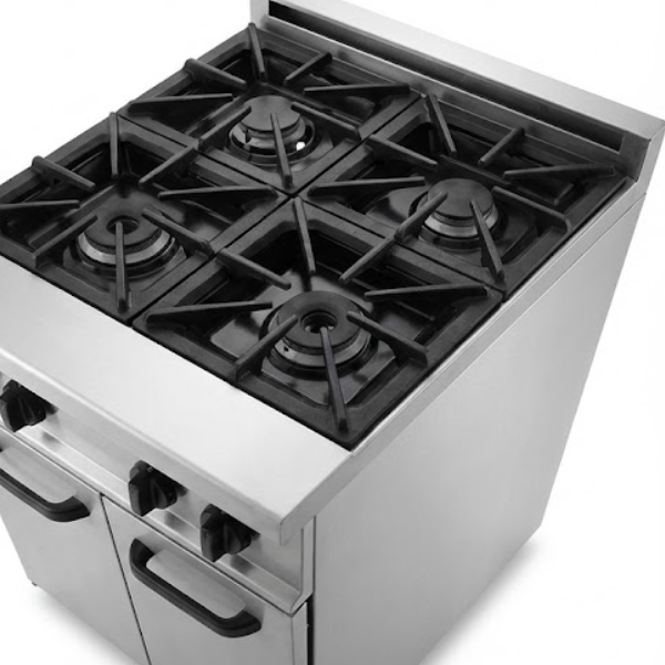 Gas Style 4 Burner Range Commercial