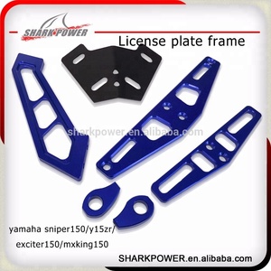 aluminium cadre de plaque d'immatriculation de moto/moto refit support de plaque d'immatriculation - Product Image 1