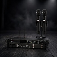 Système de microphone vocal sans fil professionnel ANX4/BETA87A, micro pour discours, karaoké, performance sur scène, micro portable pour spectacle en direct