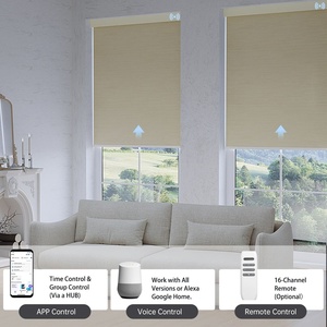 Nhà thông minh cơ giới con lăn màu từ xa điều khiển bằng giọng nói làm việc với Google/Alexa Dễ dàng cài đặt - Product Image 2