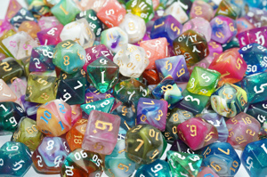 Dadi Poliedrici Sfusi D&D D4-D20 Stili Misti Casuali Set di Dadi Poliedrici Casuali per D&D Dungeons and Dragons Pathfinder GDR DND - Product Image 3