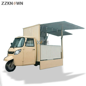 Camión de Comida Estándar Europeo, Cocina Móvil, Triciclo con Horno para Pizza, Café, Helados, Hot Dogs, Kiosco de Aperitivos, Carrito de Comida en Venta - Product Image 3