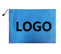 Bolsa de Almacenamiento con Cremallera y Carpeta para Documentos de Tela Oxford Impermeable Personalizada al por Mayor B4