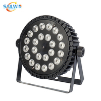 SW-C6V24 24 pièces RGBWA + UV 6in1 LED Par lumière 24x18w fête mariage Club DJ effet lumière de scène