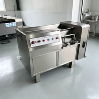 Machine à découper la viande et les légumes SUS304, machine à découper la viande congelée micro-découpée 3D personnalisée, machine à découper de 3 mm, 7 mm, 10 mm, 12 mm