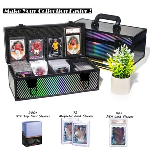 Caja de Almacenamiento para Tarjetas Deportivas de Aleación de Aluminio con Cierre de Botón, Perfecta para CSG, BGS y Top Loaders - Product Image 3