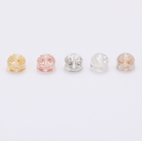 Accessoires de bijoux à bricoler soi-même en plastique transparent confortable en silicone souple pour remplacer les boucles d'oreilles