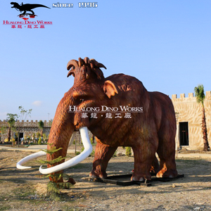 Estatua de animal animado como Mamut de la estatua de animal del zoológico a la venta - Product Image 6