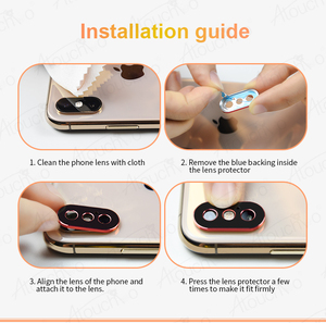 De aluminio de alta calidad cámara Protector de Metal Aleación de nuevo, lente caso anillo cubierta para Apple <span class=keywords><strong>iPhone</strong></span> <span class=keywords><strong>11</strong></span> Pro Xs. - Product Image 6