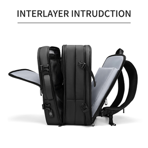 Bolsa de hombro para portátil con logotipo personalizado, mochila a prueba de olores - Product Image 4
