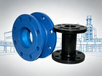 Réducteur concentrique conique à double bride en fonte ductile BS4772 DN65-DN200 pour conduite d'eau, raccord de tuyauterie en fonte