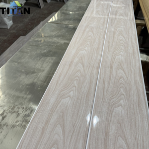 Panel de Techo de <span class=keywords><strong>PVC</strong></span> de 8mm y 9mm, Revestimiento de Pared de <span class=keywords><strong>PVC</strong></span>, Planchas de <span class=keywords><strong>PVC</strong></span> para Latinoamérica, Carga Mixta 1x40HQ - Product Image 2