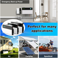 DELONGTOP OEM 6000 Siklus Baterai Lithium Slimline 12v 200ah 230Ah Unit Penyimpanan Baterai Surya untuk RV Camper Motorhome