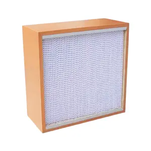 Supplier Direct Sales Wood Frame HEPA Air Filter Hepa Air Purifier Filter Industrial Filters Hepa Air Purifier