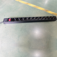 PDU 12 voies de haute qualité de prix usine avec la prise et le commutateur de l'Allemagne