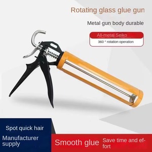 Pistola de Silicona Manual con Diseño de Gancho Integrado, Resistente a la Corrosión, con Barril Reforzado para Aplicaciones Resistentes a Químicos - Product Image 1