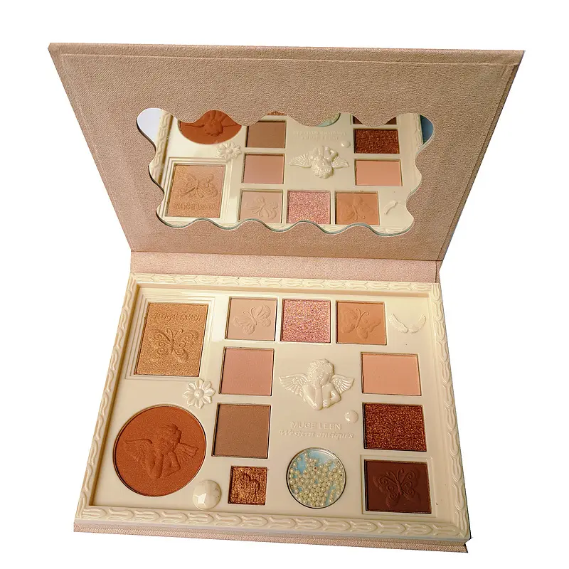 Nuovo arrivo fashion high pigment eyeshadow palette kit per il trucco dell'ombretto pigmentato colorato