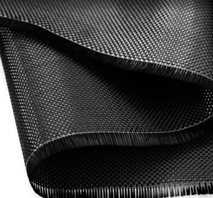 <span class=keywords><strong>Tissu</strong></span> en fibre de carbone T300 sergé uni 3K 240G, longueur de déformation 1m, 1,5-2%, 3500MPa pour cadre de vélo, canne à pêche, manche de golf, raquette - Product Image 1