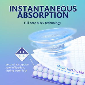 Assorbenti assorbenti monouso in cotone organico di alta qualità regalo Ultra-sottile traspirante Super assorbente in bambù senza carbone