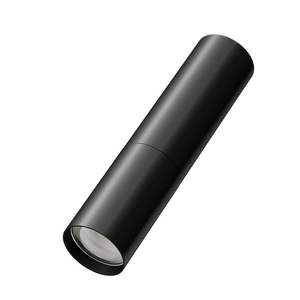 Linterna negra con batería recargable Led 18650, luz de Camping con Zoom, iluminación de alta potencia para exteriores, carga USB - Product Image 1