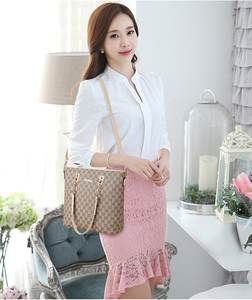 Lots de six sacs pour femmes en gros, sacs à main décontractés de style classique, sacs multifonctionnels en PU pour femmes pour le quotidien et l'extérieur, 6810 - Product Image 6