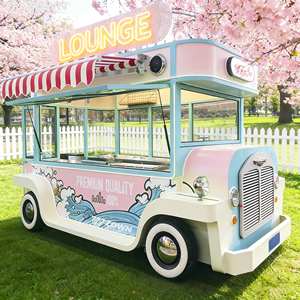 Mobile Multi-functional Food Cart with Customizable Kitchen Catering Food Truck Taco Trailers Mobile Kitchen Pizza <b>Coffee</b> Cart - Product Image 1