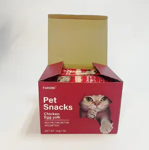 Yetişkin ve genç kediler için toptan kedi aperatifler kilo beslenme Bar Pet gıda ıslak tahıl paketi kazanmak için