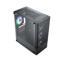 Nouvelle mode Oem personnalisé couleur verre trempé boîtier PC boîtier M-ATX/ITX HD USB 3.0 étuis d'ordinateur pour ordinateur de bureau
