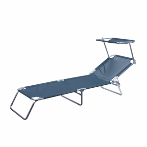 Lit de plage/parasol VIESTE 1/1 ALU TEXT 4 ASS - Product Image 3