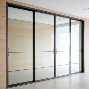 <span class=keywords><strong>Puerta</strong></span> <span class=keywords><strong>Corredera</strong></span> Interior de Aluminio Impermeable, Resistente al Polvo y Fácil de Limpiar para Cocina y Comedor - Product Image 1