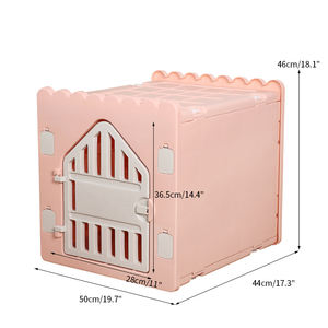 Casa Grande de Plástico Desmontable para Perro para Exteriores Personalizable de Fábrica - Product Image 6
