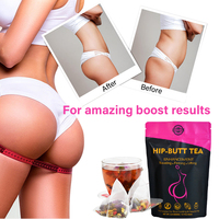 Chinaherbs Tisanes Herbales pour Agrandissement des Fesses et Hanches, Favorisant le Galbe des Hanches et des Fesses en 3 Jours