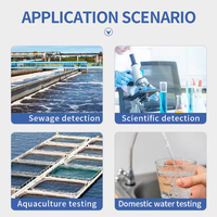 Détecteur EC TDS PSC-54 Contrôleur de qualité de l'eau en ligne 2 en 1 Contrôleur EC TDS Appareil de test de l'eau avec capteur séparé