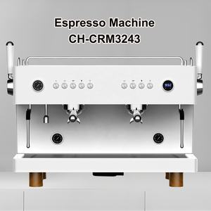 Semi Automatique Smart 2 Groupes Italien Commercial Café Professionnel Express Cafetière Machines Espresso Pour Café - Product Image 2