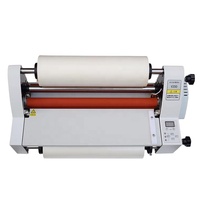 350 mm A4 Table Chaude Plastifieuse de Rouleau Froid Double Face Simple Chauffage
