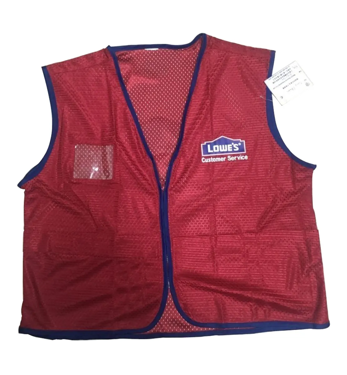 supermarket cashier vest supermarket employee vests & waistcoats unfirom BSCI factory