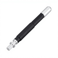 Adaptateur de type pédale à insertion supérieure fabriqué en Chine, composants métalliques, broches de chargeur, revêtement en caoutchouc semi-enveloppé, alvéolé, pour perçage