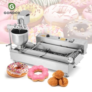 Doughnut Donut Cutter Maker Frying Stainless Steel Professional Molding Making Commercial-Donut-Equipment Machine - Product Image 1