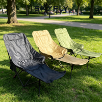 Chaises de camping pliables portables pour l'extérieur, le jardin, les voyages, la plage, la pêche, fournisseur OEM