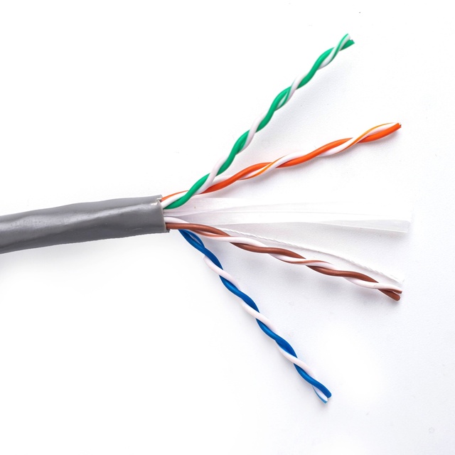Factory Direct Cat6a Cat 6 Cable Unshielded Shielded 23awg 0.57mm Pure Copper FTP UTP 305m 1000ft Meter Cat6 Network Cable