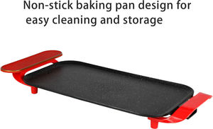 Premium Temperature-Controlled Non-Stick Electric Barbecue Griddle for Hotel, Household & Outdoor Cooking - Product Image 5