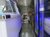 Camion alimentaire commercial concession street mobile chariot de camion de restauration rapide remorque street bubble tea remorque camion